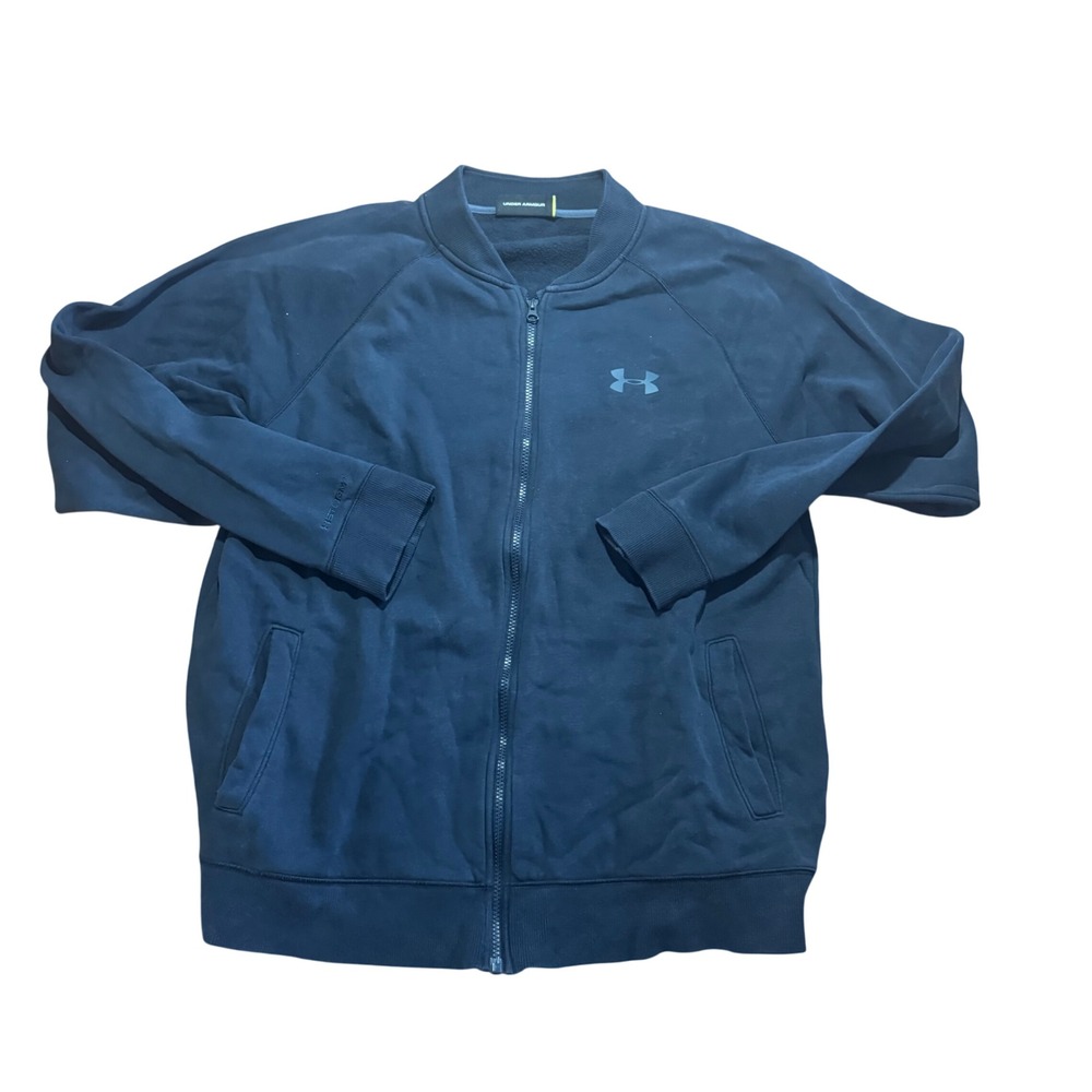 Under Armour Storm Mens XL Black Loose Fit Full Zip‎ Jacket